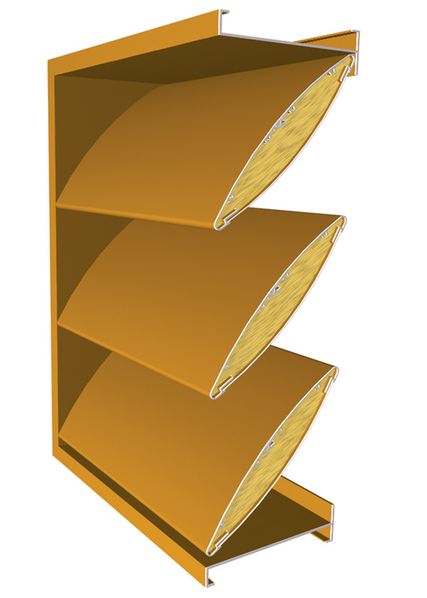 Extruded Aluminum - 8" Louvers and Architectural