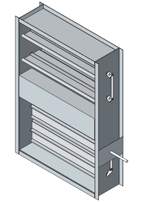 Mixing Air Control and Backdraft Dampers