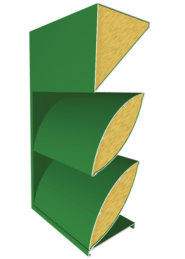 Extruded Aluminum - 12" Louvers and Architectural