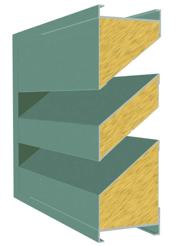 Extruded Aluminum - 4" Louvers and Architectural