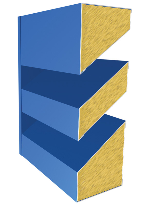 Formed Metal - 8" Louvers and Architectural