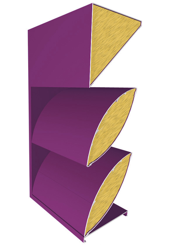 Formed Metal - 12" Louvers and Architectural