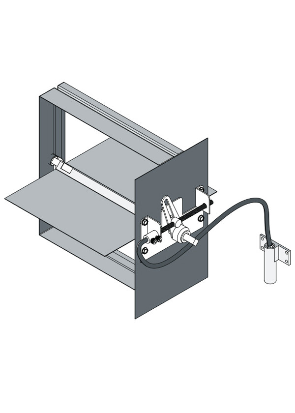 Cable Operated Air Control and Backdraft Dampers