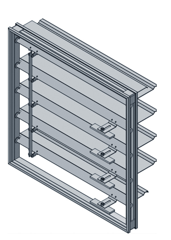 Counterbalanced Air Control and Backdraft Dampers